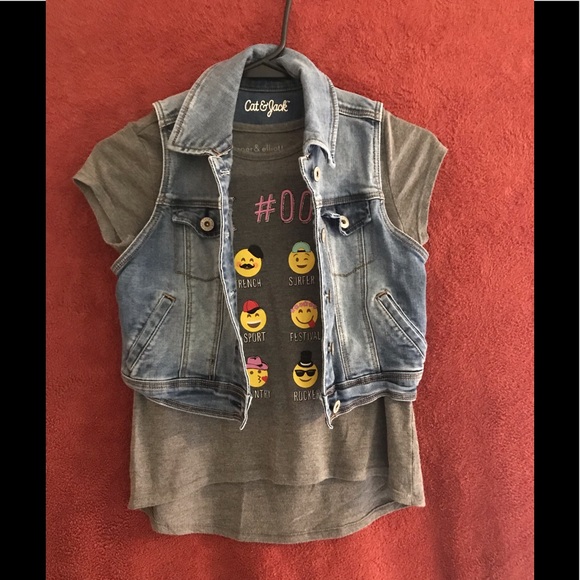 Cat & Jack Other - Jacket and T-shirt Bundle